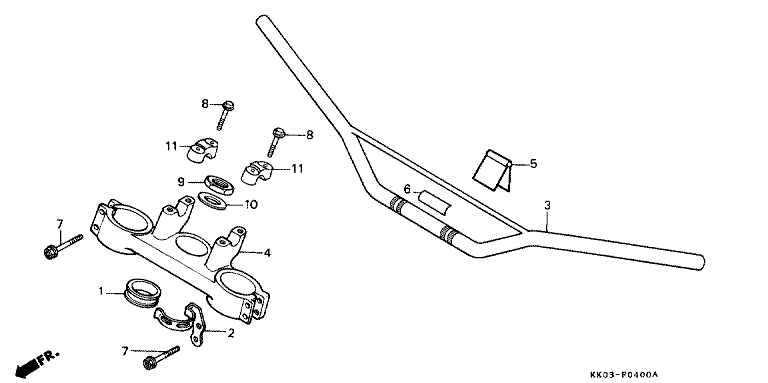 HANDLE PIPE/TOP BRIDGE (1)