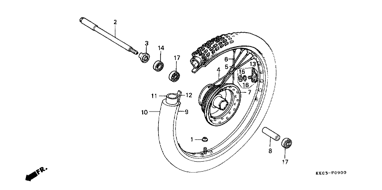 FRONT WHEEL