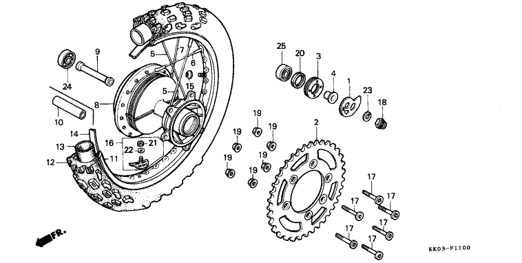 REAR WHEEL