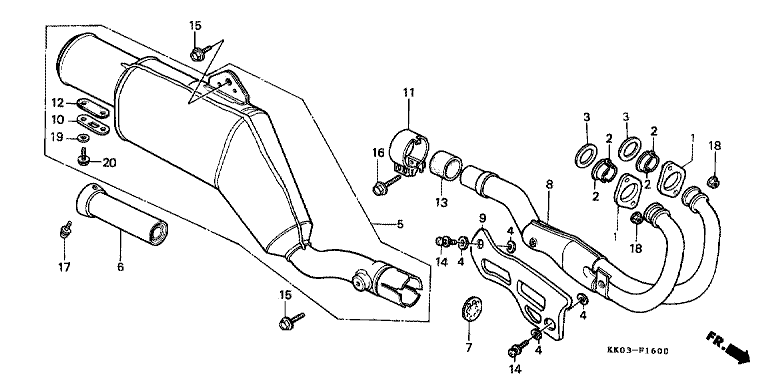 EXHAUST MUFFLER (1)