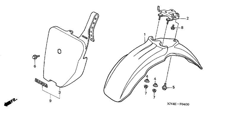 FRONT FENDER