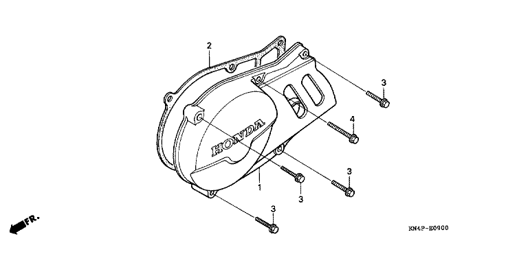 LEFT CRANKCASE COVER