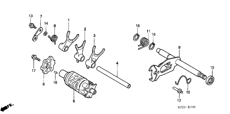 GEARSHIFT DRUM