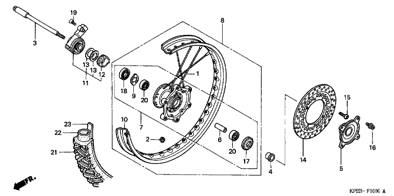 FRONT WHEEL