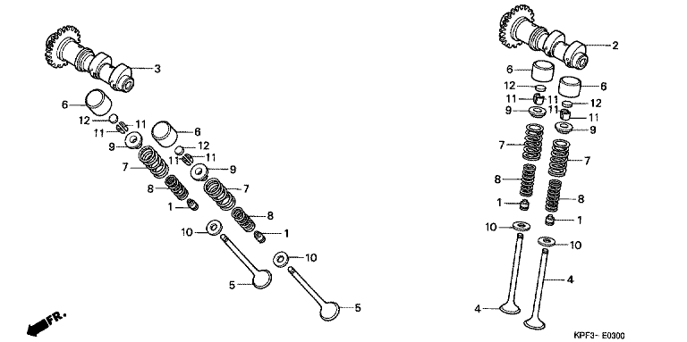 CAMSHAFT/VALVE