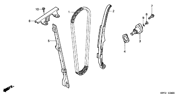 CAM CHAIN/TENSIONER