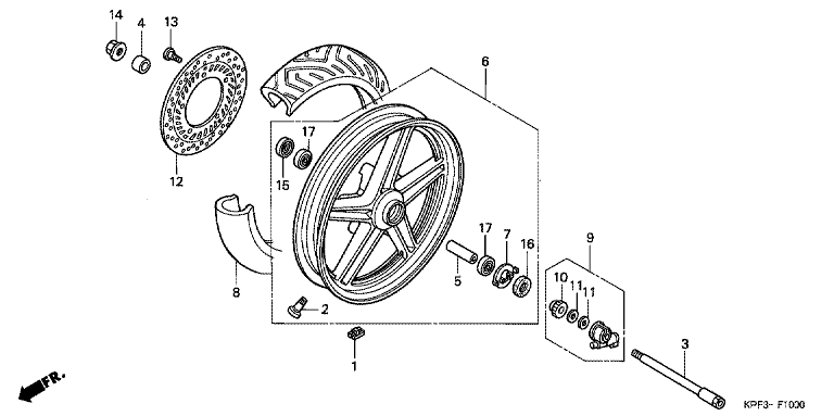 FRONT WHEEL