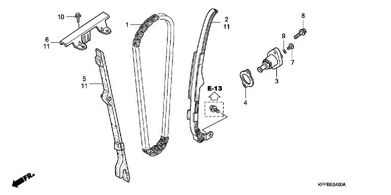CAM CHAIN/TENSIONER