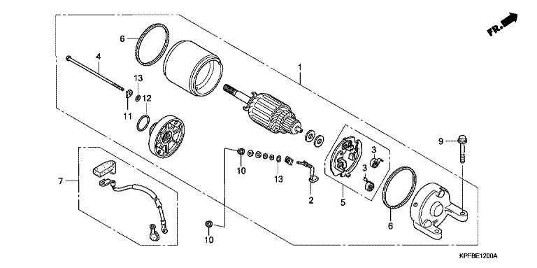 STARTING MOTOR