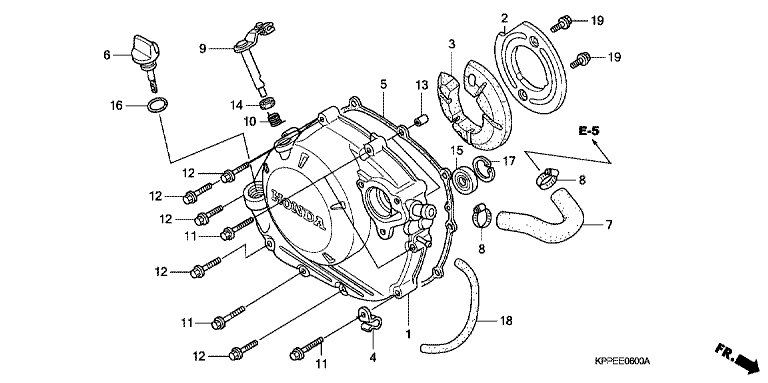 RIGHT CRANKCASE COVER