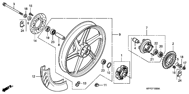 REAR WHEEL