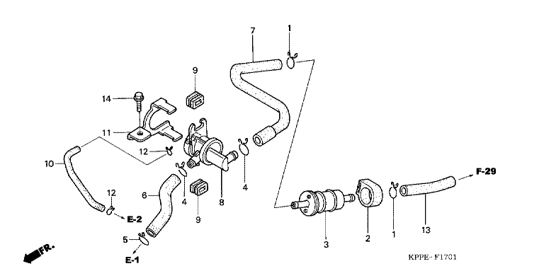 AIR INJECTION CONTROLVALVE