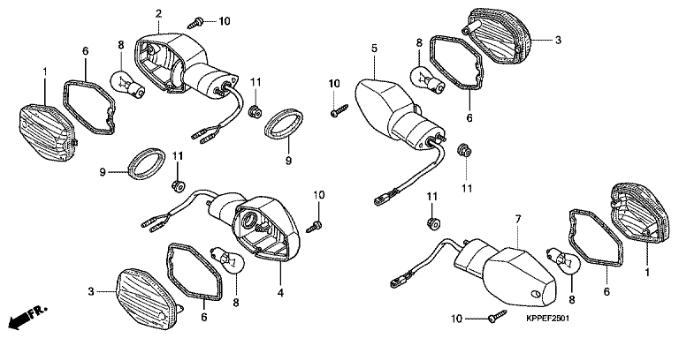 INDICATOR (CBR125RW7/RW9/RWA)