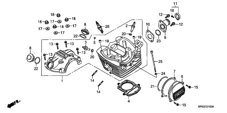 CYLINDER HEAD COVER/ CYLINDER HEAD