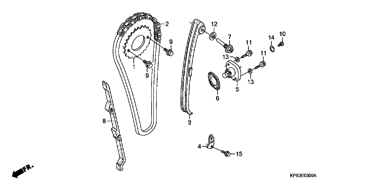 CAM CHAIN/TENSIONER
