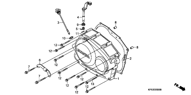 RIGHT CRANKCASE COVER