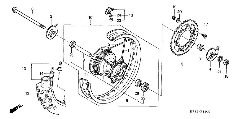 REAR WHEEL