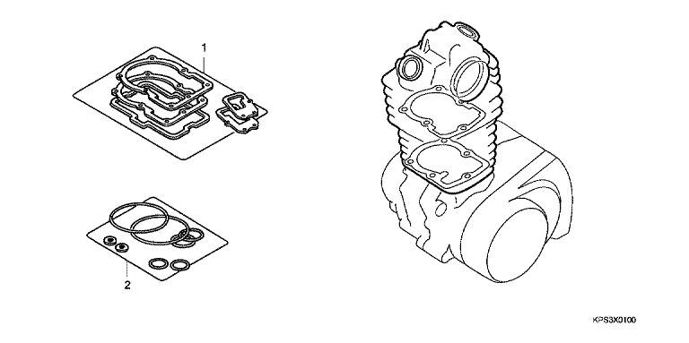 GASKET KIT A