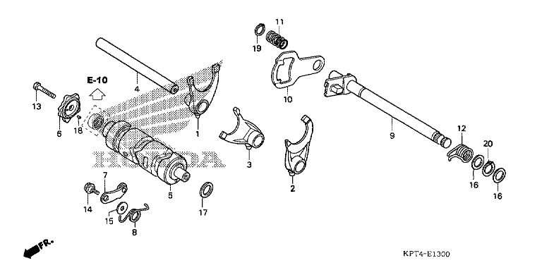 GEARSHIFT DRUM ('03-'05)