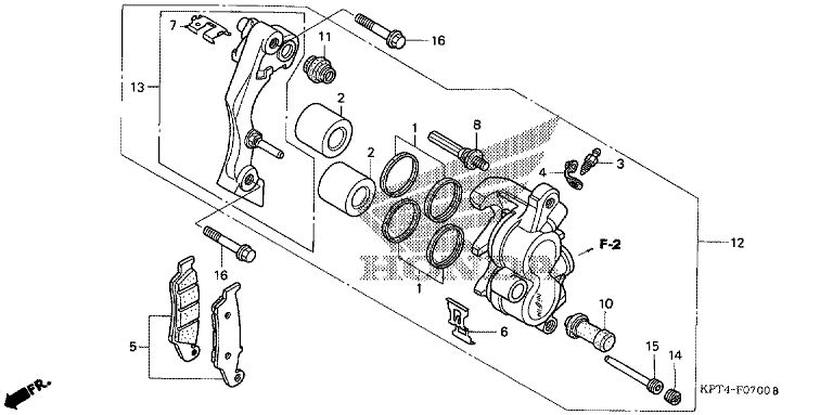 FRONT BRAKE CALIPER