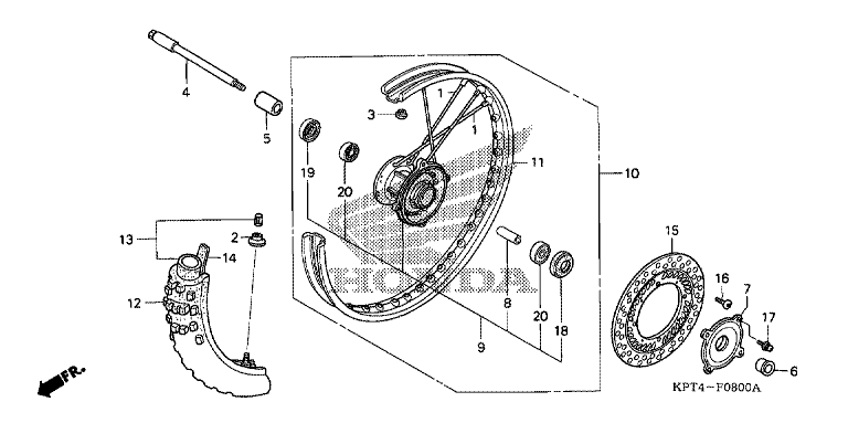 FRONT WHEEL