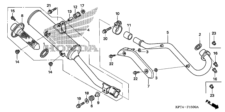 EXHAUST MUFFLER