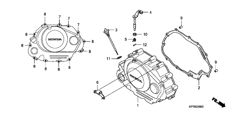 RIGHT CRANKCASE COVER