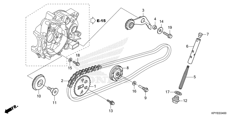 CAM CHAIN/TENSIONER