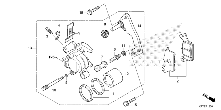 FRONT BRAKE CALIPER