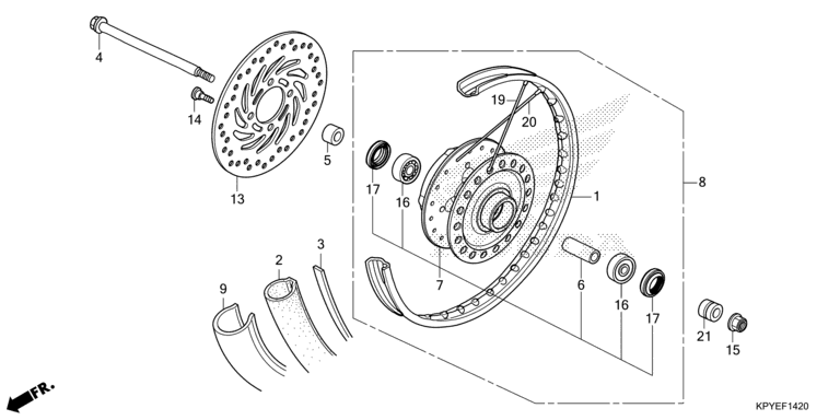 FRONT WHEEL
