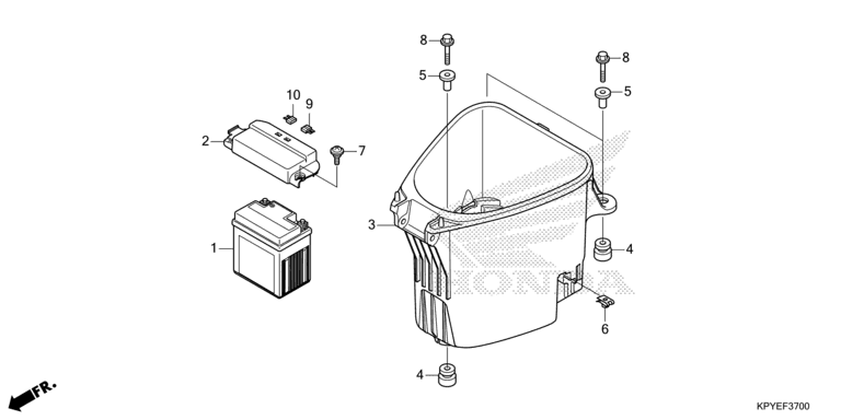 BATTERY/LUGGAGE BOX