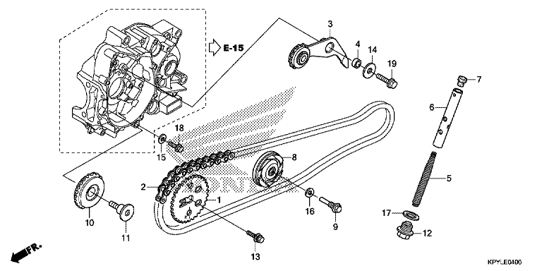 CAM CHAIN/TENSIONER