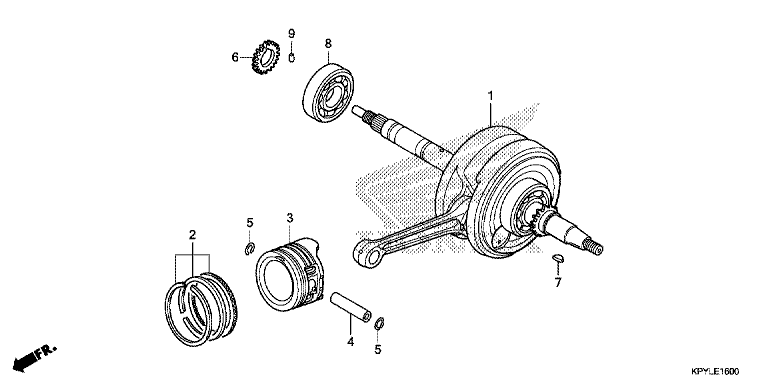 CRANKSHAFT/PISTON