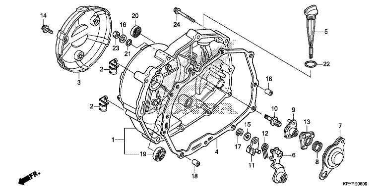 RIGHT CRANKCASE COVER