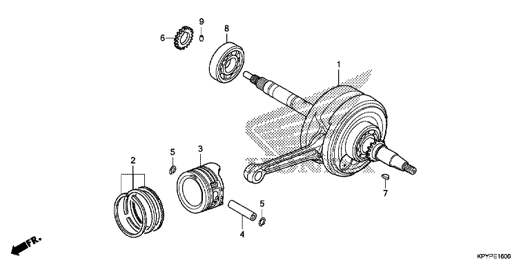CRANKSHAFT/PISTON