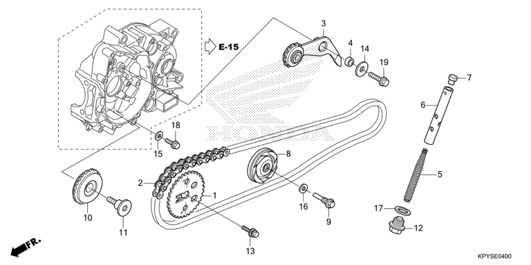 CAM CHAIN/TENSIONER
