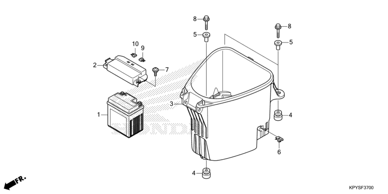 BATTERY/LUGGAGE BOX