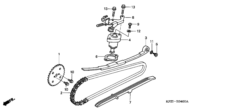 CAM CHAIN/TENSIONER