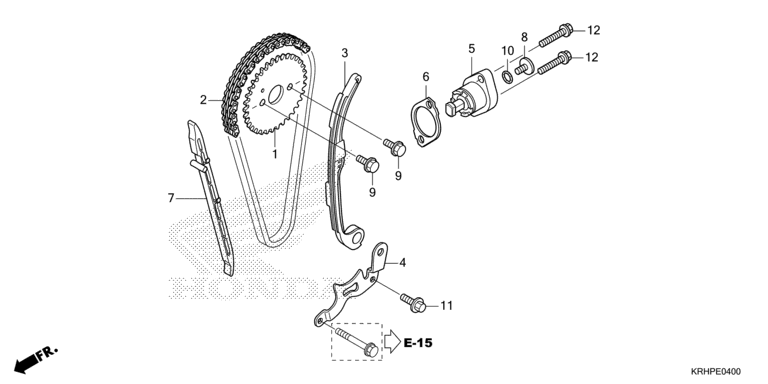 CAM CHAIN/TENSIONER