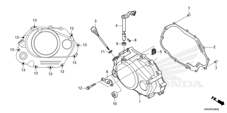 RIGHT CRANKCASE COVER