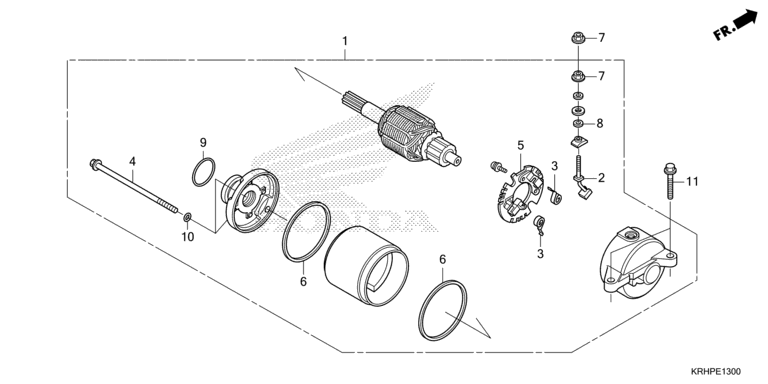 STARTER MOTOR (XR150LEK)