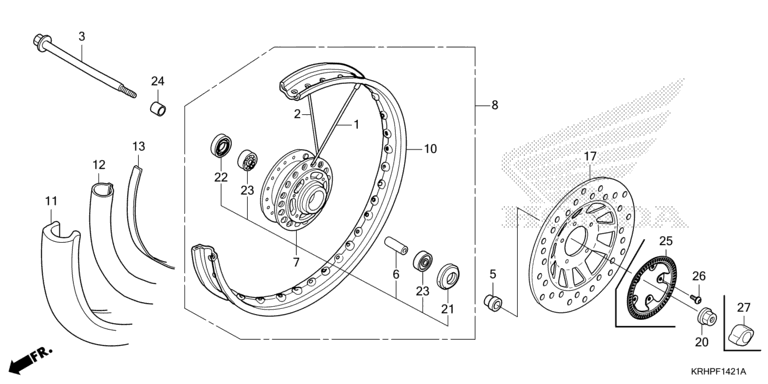 FRONT WHEEL (3)