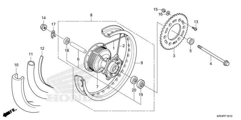 REAR WHEEL
