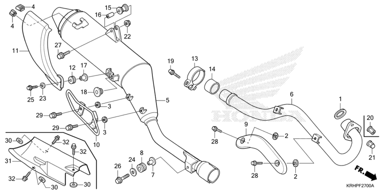 EXHAUST MUFFLER