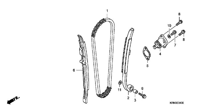 CAM CHAIN/TENSIONER