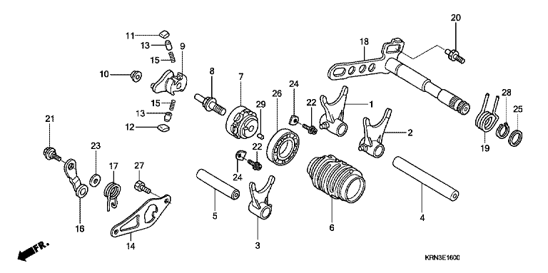 GEARSHIFT DRUM