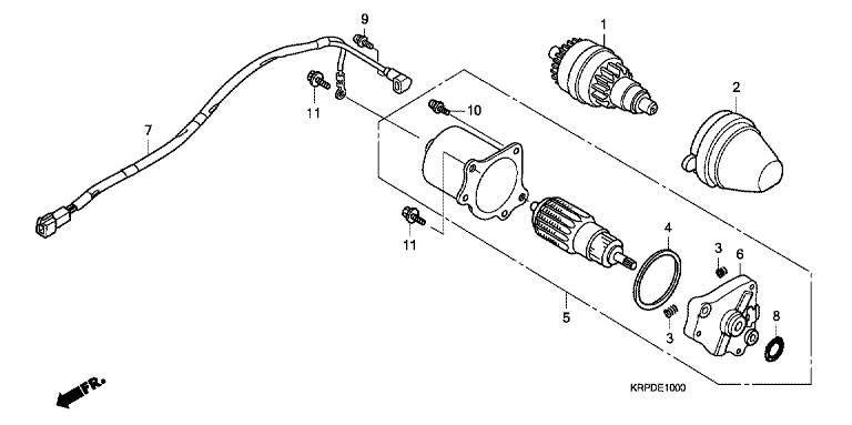 STARTING MOTOR