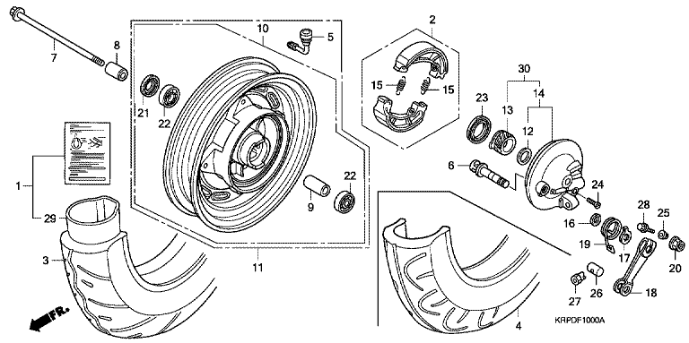 FRONT WHEEL