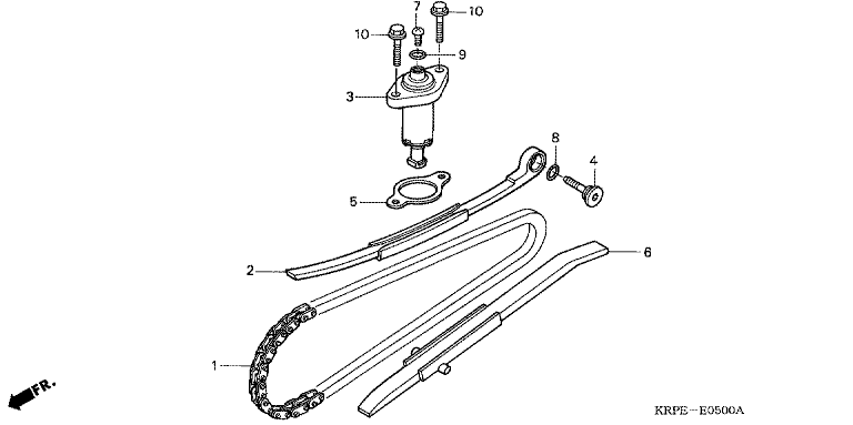 CAM CHAIN/TENSIONER