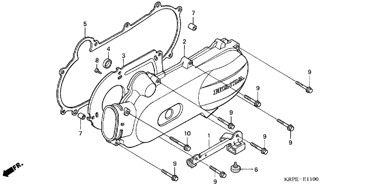 LEFT CRANKCASE COVER